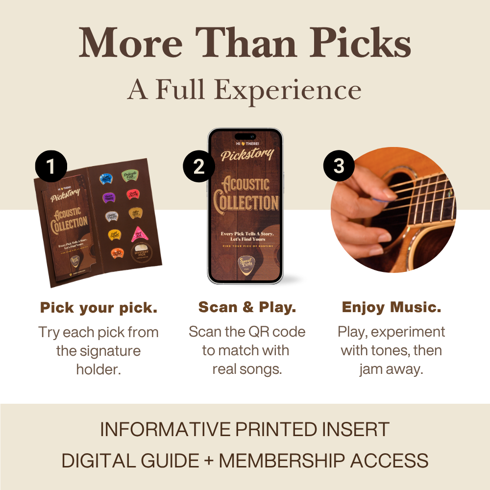 Acoustic Collection Guitar Picks Sampler