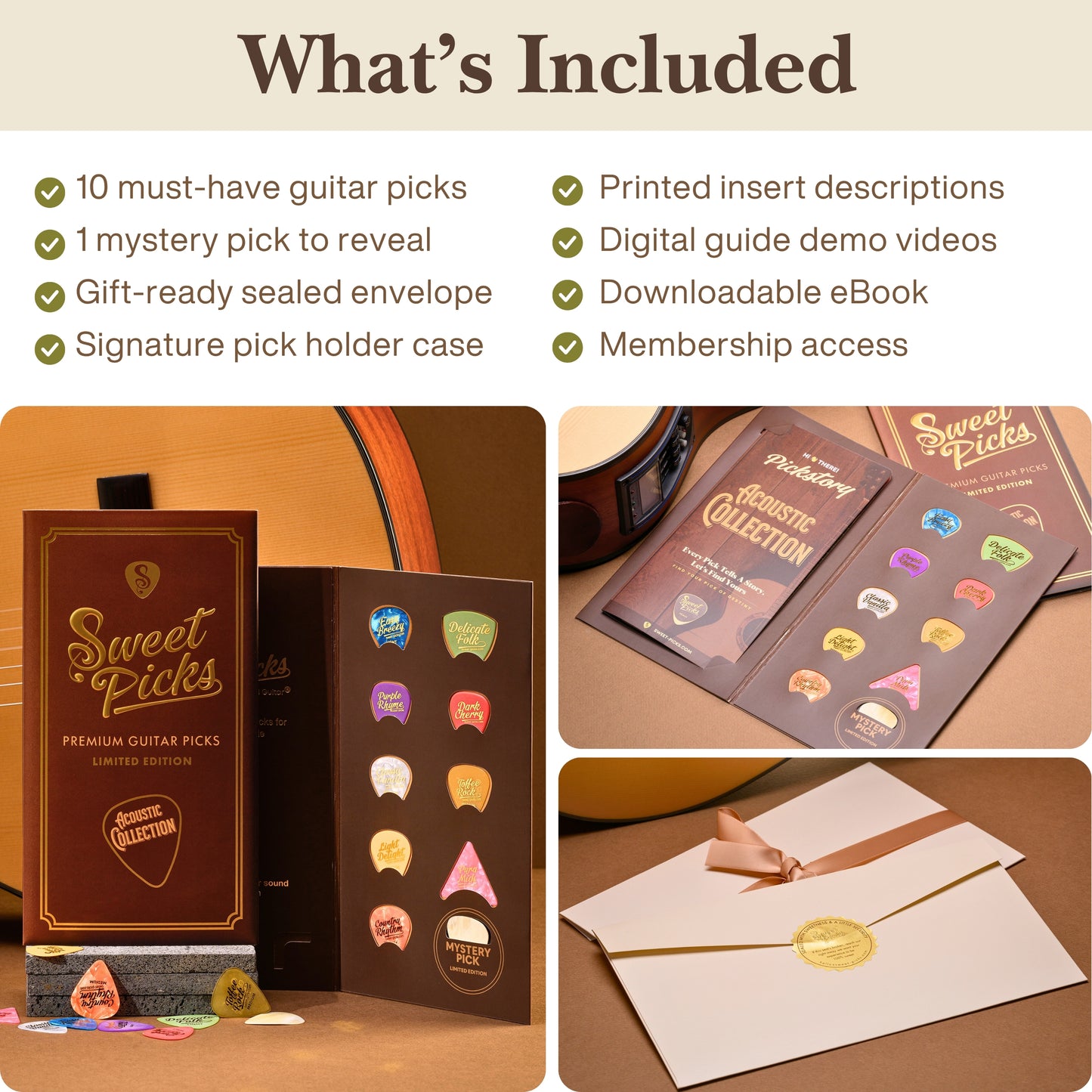Acoustic Collection Guitar Picks Sampler